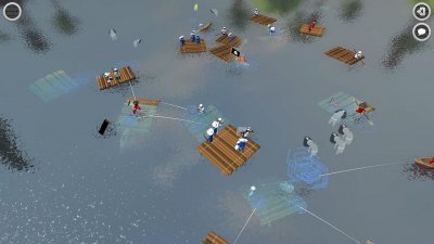 Stupid Raft Battle Simulator